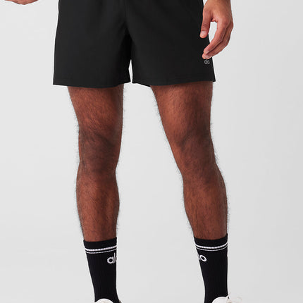 alo Men's 7" Circuit Short - Black