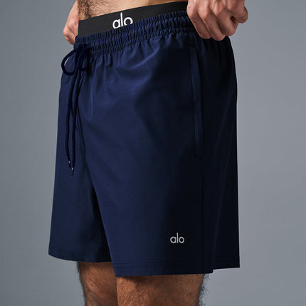 alo Men's 7" Circuit Short - Navy