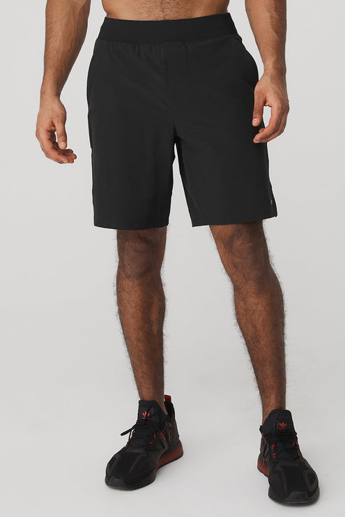 alo Men's 9" Repetition Short - Black
