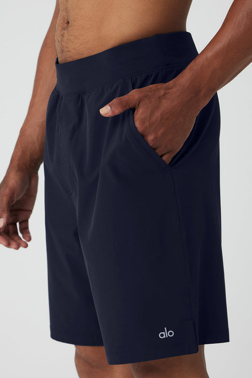alo Men's 9" Repetition Short - Navy