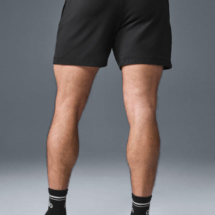 alo Men's 7" Conquer React Performance Short - Black