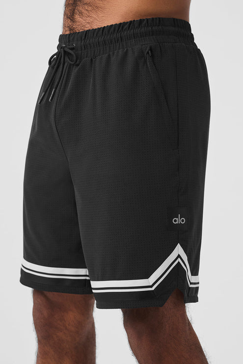alo Men's 9" Traction Arena Short - Black