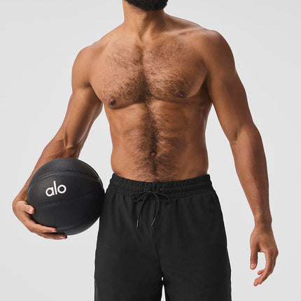 alo Men's 9" Traction Arena Short - Black