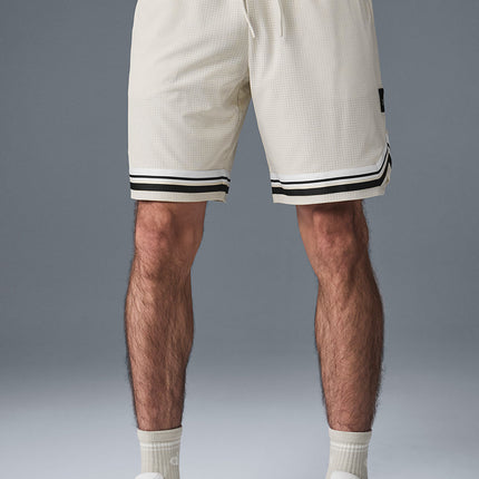 alo Men's 9" Traction Arena Short - Bone