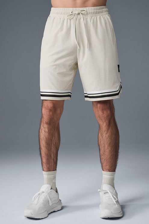 alo Men's 9" Traction Arena Short - Bone