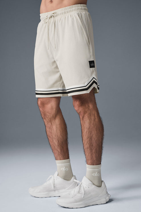 alo Men's 9" Traction Arena Short - Bone