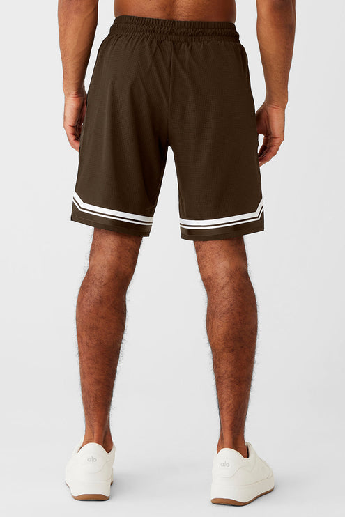 alo Men's 9" Traction Arena Short - Espresso