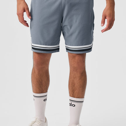alo Men's 9" Traction Arena Short - Steel Grey