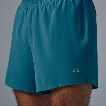alo Men's 5" Adapt Running Short - Oceanic Teal