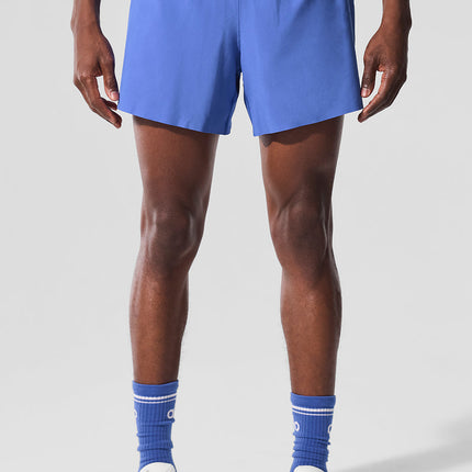 alo Men's 5" Adapt Running Short - Marathon Blue