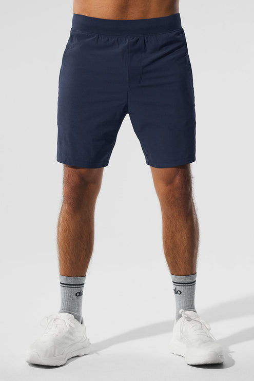 alo Men's 7" Repetition Short - Navy