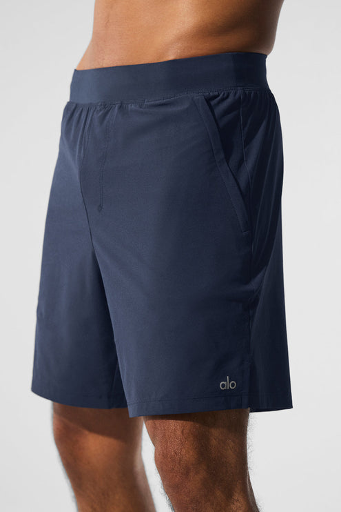 alo Men's 7" Repetition Short - Navy
