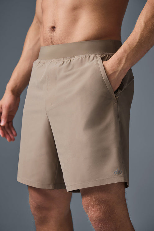 alo Men's 7" Repetition Short - Gravel