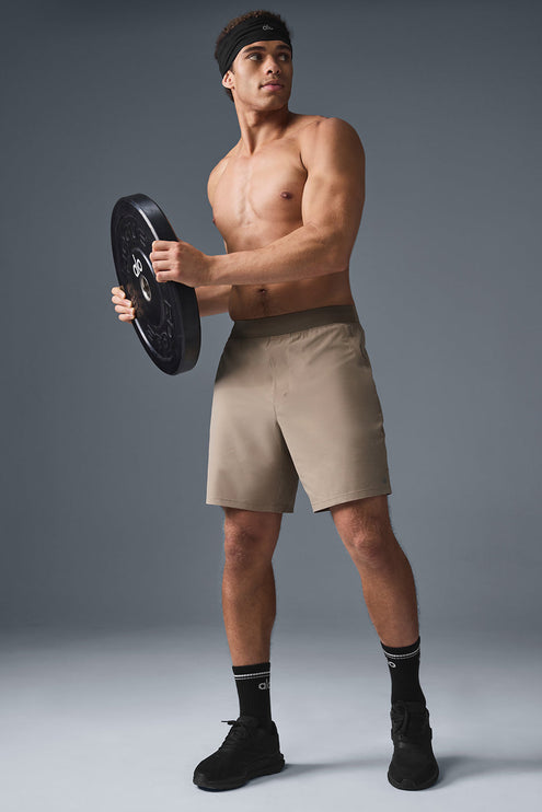alo Men's 7" Repetition Short - Gravel