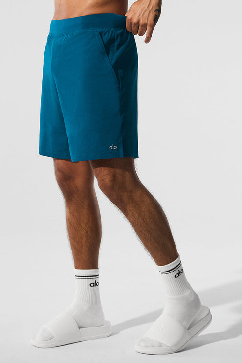 alo Men's 7" Repetition Short - Eclipse Blue