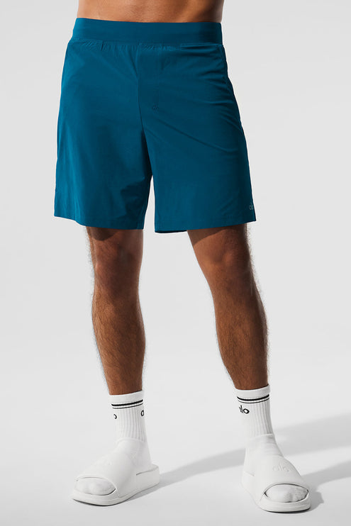 alo Men's 7" Repetition Short - Eclipse Blue