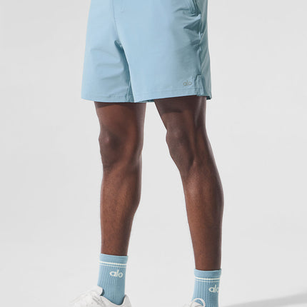 alo Men's 7" Repetition Short - Celestial Blue