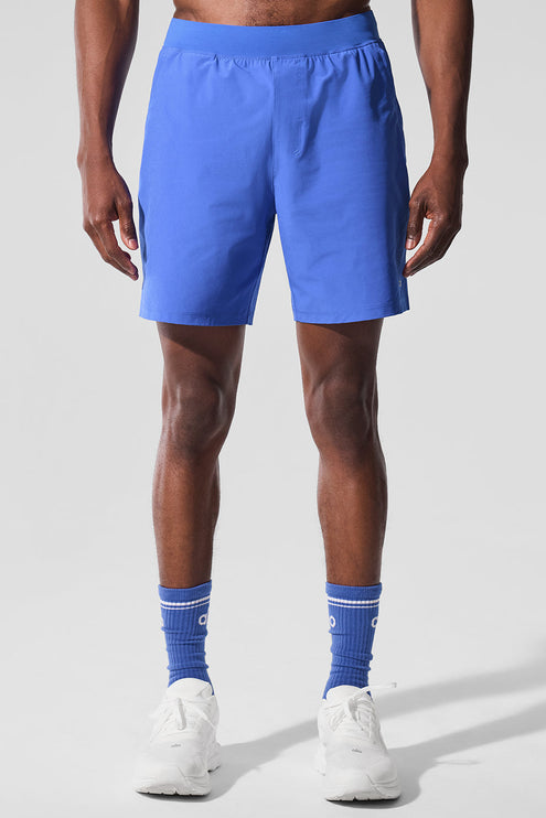 alo Men's 7'' Repetition Short - Marathon Blue