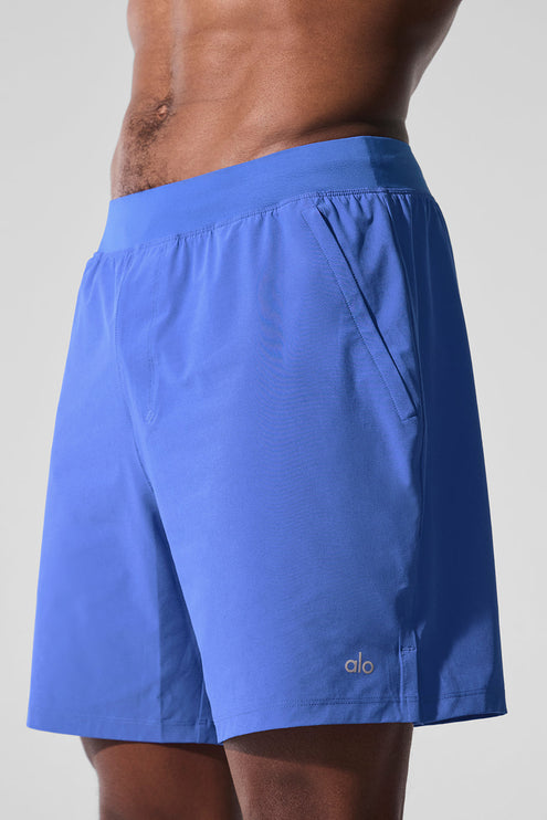 alo Men's 7'' Repetition Short - Marathon Blue