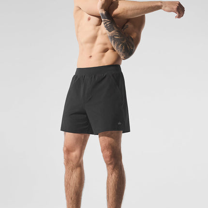 alo Men's 5" Repetition Short - Black