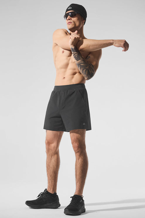 alo Men's 5" Repetition Short - Anthracite