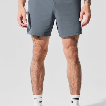 alo Men's 5" Repetition Short - Steel Grey