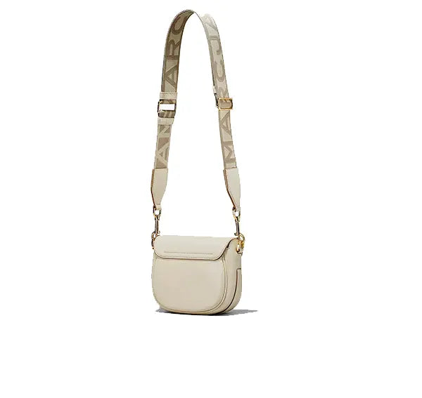 Marc Jacobs Women's The J Marc Small Saddle Bag Cloud White