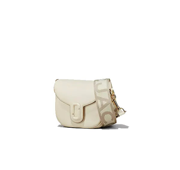 Marc Jacobs Women's The J Marc Small Saddle Bag Cloud White