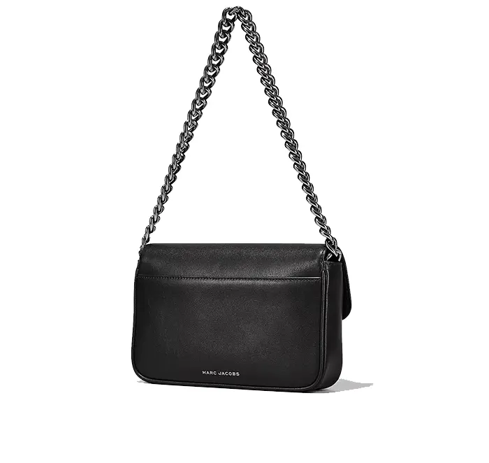 Marc Jacobs Women's The J Marc Shoulder Bag Black/Gunmetal