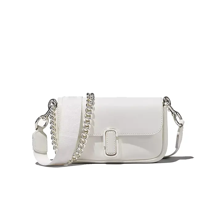 Marc Jacobs Women's The J Marc Mini Bag White Silver