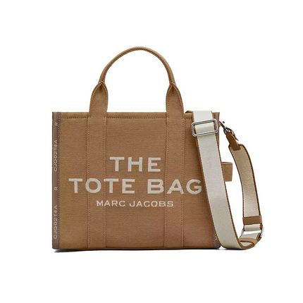 Marc Jacobs Women's The Jacquard Medium Tote Bag Camel