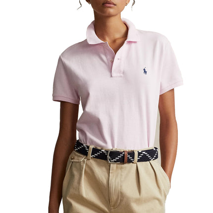 Polo Ralph Lauren Women's Classic Fit Mesh Polo Shirt Sunkissed Pink