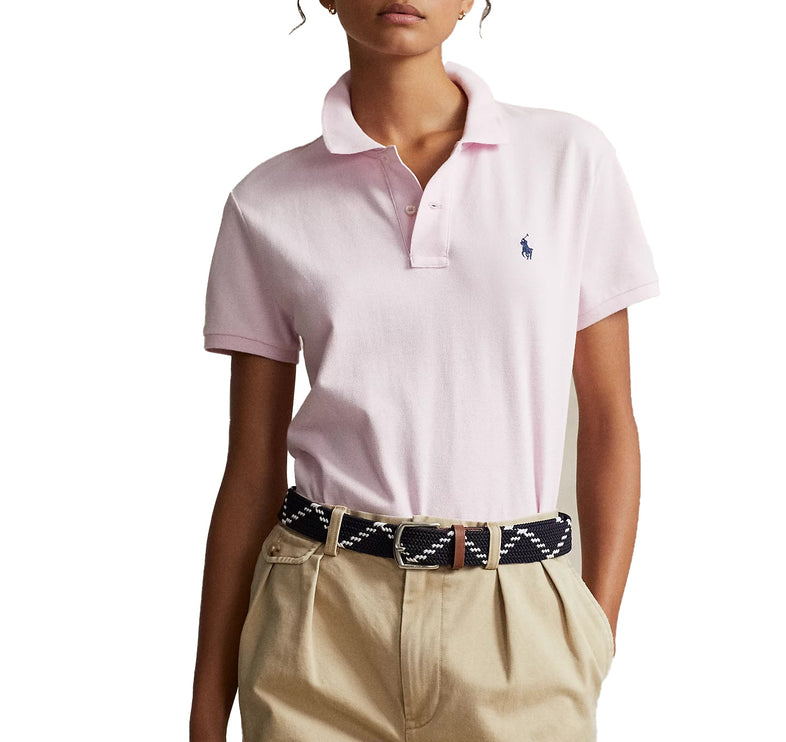 Polo Ralph Lauren Women's Classic Fit Mesh Polo Shirt Sunkissed Pink