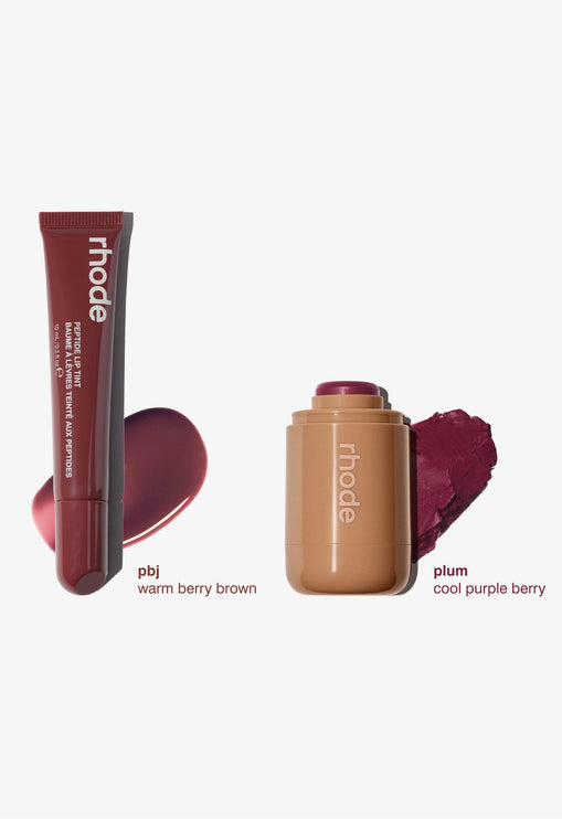 rhode the duos plum + pbj