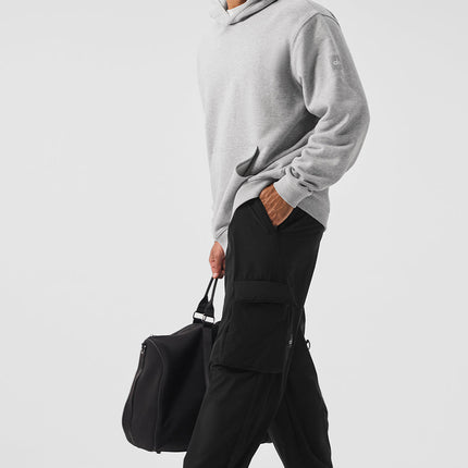 alo Men's Renown Heavy Weight Hoodie - Athletic Heather Grey