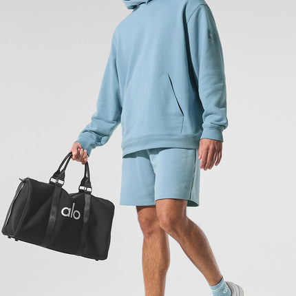 alo Men's Renown Heavy Weight Hoodie - Celestial Blue