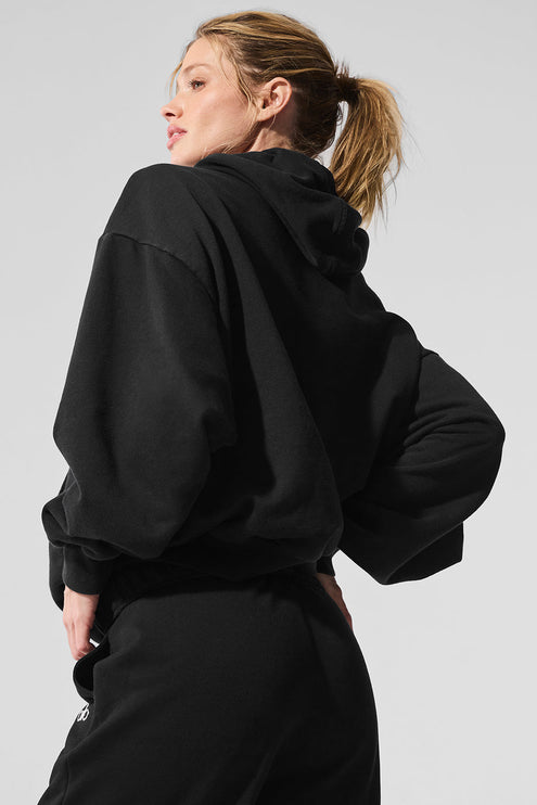 alo Women's Accolade Hoodie - Black