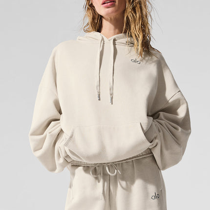alo Women's Accolade Hoodie - Bone