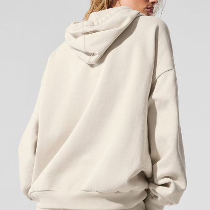 alo Women's Accolade Hoodie - Bone