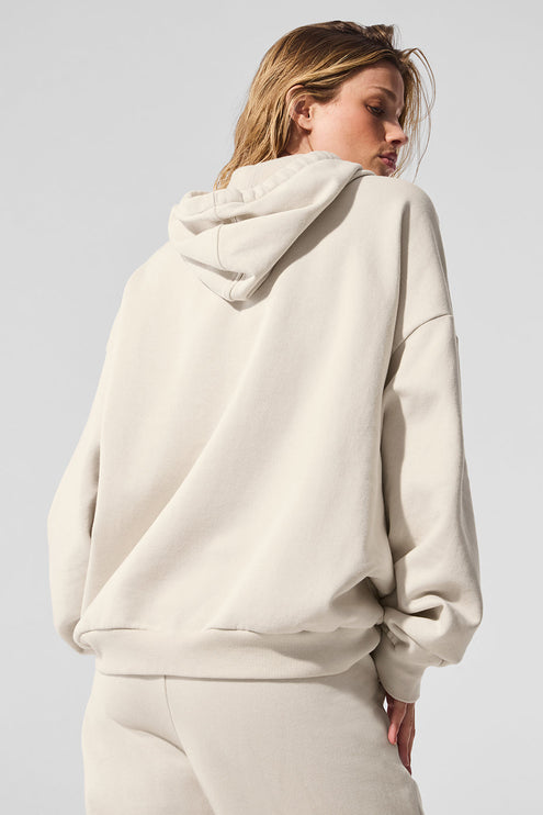 alo Women's Accolade Hoodie - Bone