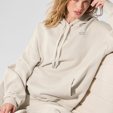 alo Women's Accolade Hoodie - Bone