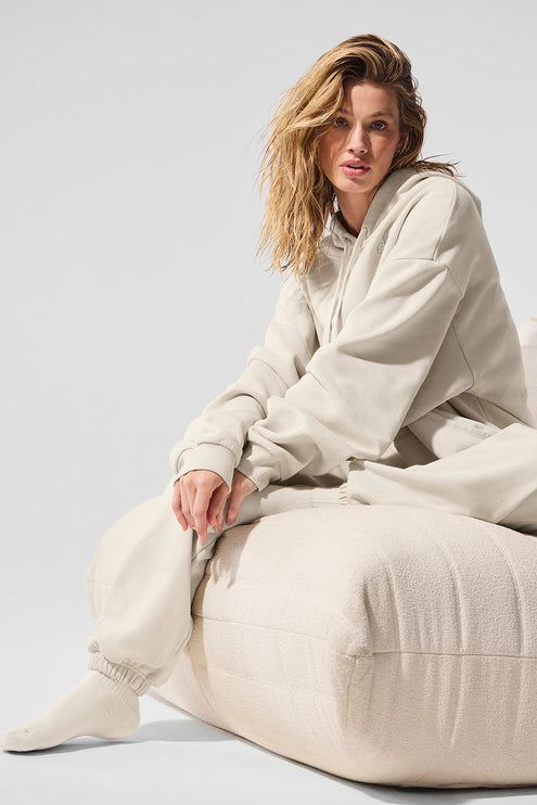 alo Women's Accolade Hoodie - Bone