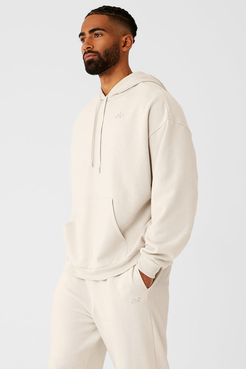 alo Men's Accolade Hoodie - Bone