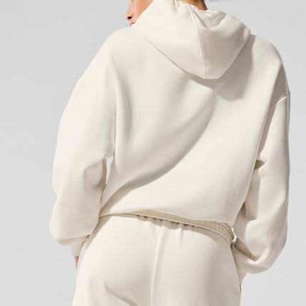 alo Women's Accolade Hoodie - Ivory