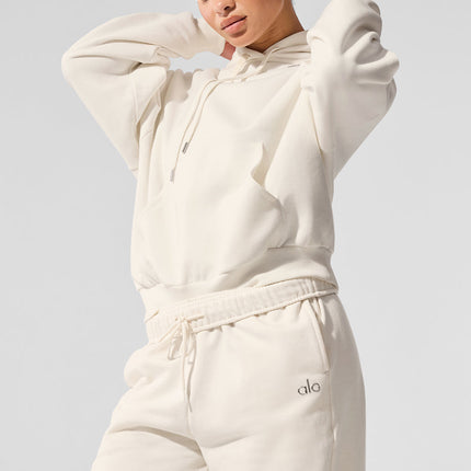 alo Women's Accolade Hoodie - Ivory