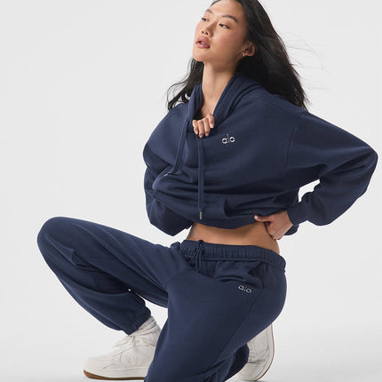 alo Women's Accolade Hoodie - Navy