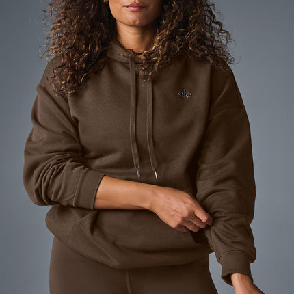 alo Women's Accolade Hoodie - Espresso