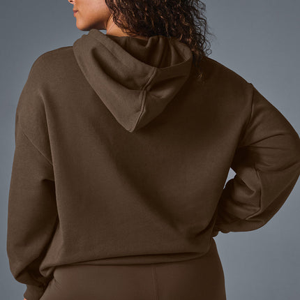 alo Women's Accolade Hoodie - Espresso
