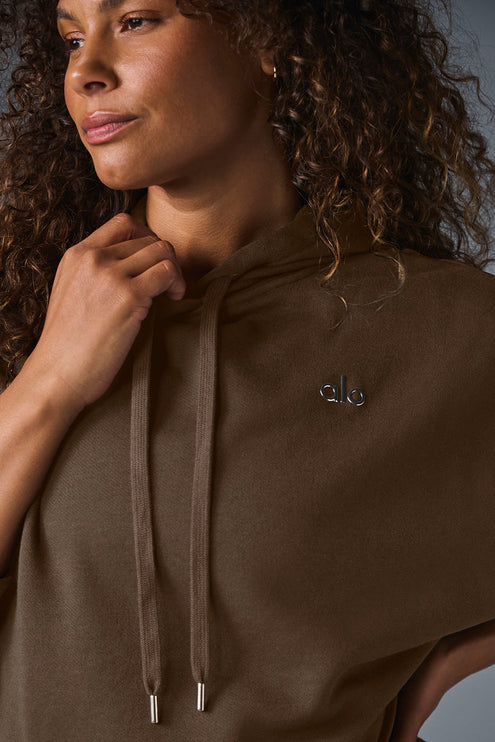 alo Women's Accolade Hoodie - Espresso