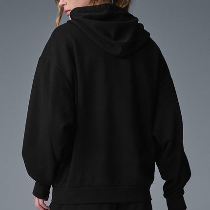 alo Women's Accolade Full Zip Hoodie - Black